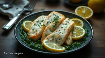 Recettes d’églefin faciles : Mon plat léger aux herbes et citron recipe card