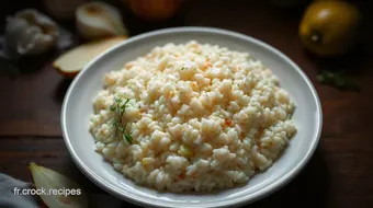 Risotto Aux Poireaux : Mon Recette Crémeuse et Réconfortante recipe card