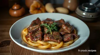Cuisson parfaite du rumsteak : Mon astuce pour un résultat juteux recipe card