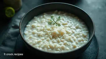 Riz au lait de coco : La douceur crémeuse qui évoque les tropiques recipe card