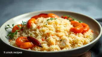 Riz au Crevette à la Provençale : Une Recette Savoureuse en 15 Minutes recipe card
