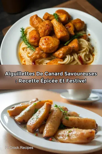 Aiguillettes de Canard Savoureuses : Recette Épicée et Festive!