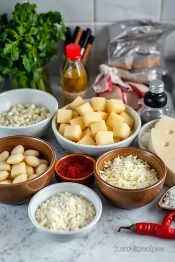 Blettes Sautées à l’Ail et au Parmesan ingredients