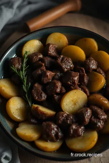Boudin aux Pommes au Four presentation