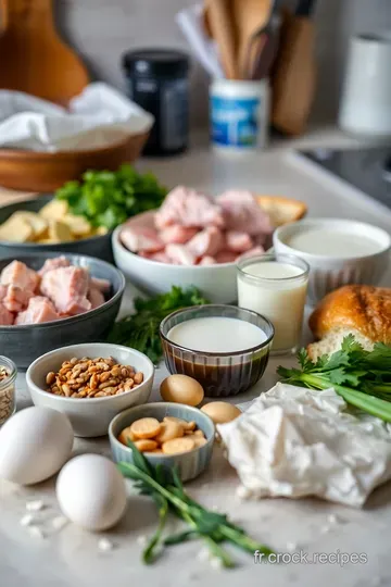 Boudin Blanc Maison: La Tradition Réinventée ingredients