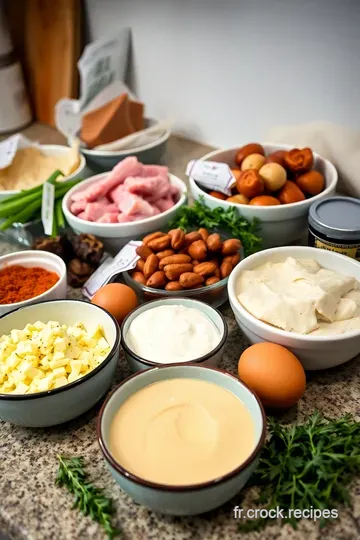 Boudin Blanc Maison : La Tradtion de Noël Revêt ses Meilleures Couleurs ingredients