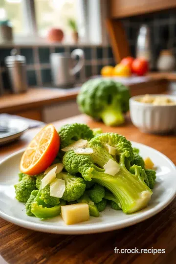 Chou Romanesco à l' Italienne : Un délice de saison steps
