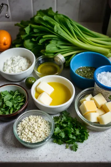 Chou Vert Sauté aux Saveurs de Provence ingredients