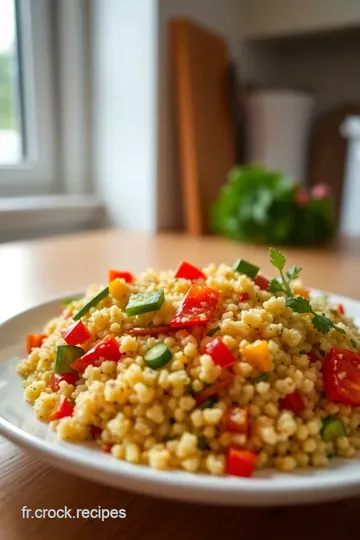 Couscous Végétarien aux Légumes Méditerranéens steps