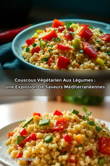 Couscous Végétarien aux Légumes : Une Explosion de Saveurs Méditerranéennes