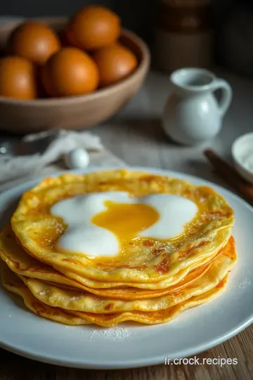 Crêpes Suzette: Un Voyage Gourmand au Pays de Bretagne presentation