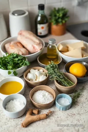 Cuisse de Pintade Rôtie aux Herbes de Provence ingredients