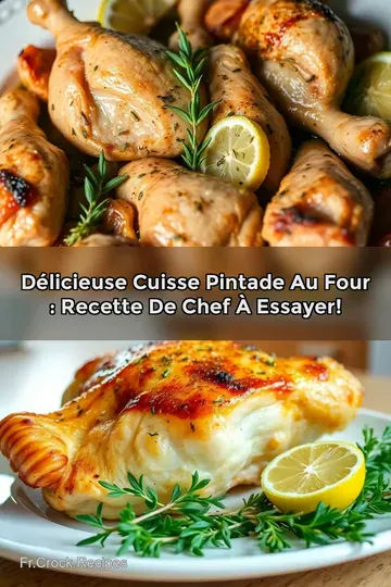 Délicieuse Cuisse Pintade au Four : Recette de Chef à Essayer!