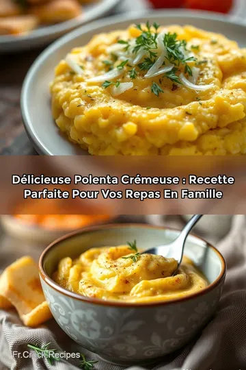 Délicieuse Polenta Crémeuse : Recette Parfaite pour vos Repas en Famille