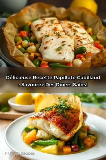 Délicieuse recette papillote cabillaud : Savourez des Dîners Sains!