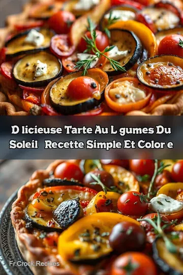 Délicieuse Tarte au Légumes du Soleil : Recette Simple et Colorée