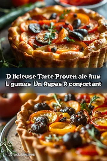 Délicieuse Tarte Provençale aux Légumes: Un Repas Réconfortant