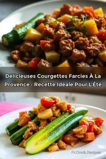 Délicieuses Courgettes Farcies à la Provence : Recette Idéale pour l' Été