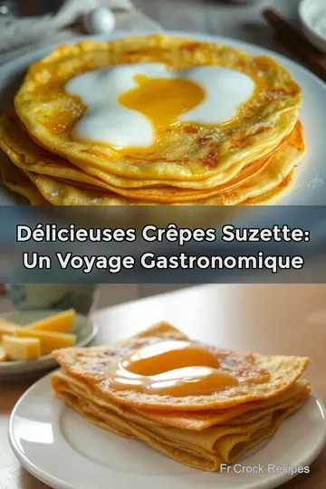 Délicieuses Crêpes Suzette: Un Voyage Gastronomique