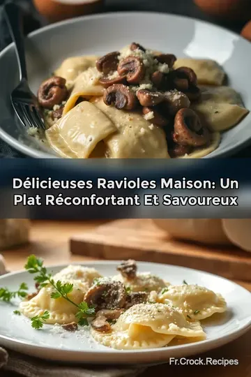 Délicieuses Ravioles Maison: Un Plat Réconfortant et Savoureux