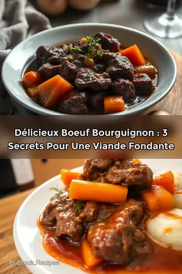 Délicieux Boeuf Bourguignon : 3 Secrets pour Une Viande Fondante