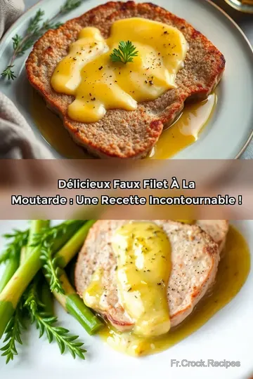 Délicieux Faux Filet à la Moutarde : Une Recette Incontournable !