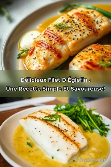 Délicieux Filet d' Églefin : Une Recette Simple et Savoureuse!