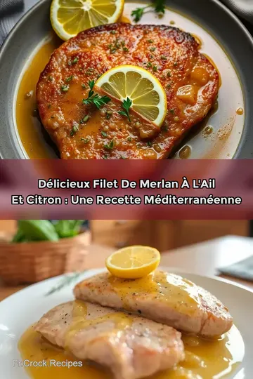 Délicieux Filet de Merlan à l' Ail et Citron : Une Recette Méditerranéenne