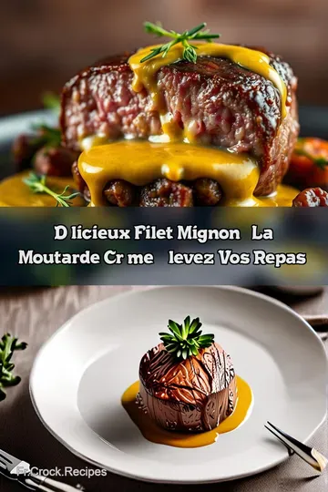 Délicieux Filet Mignon à la Moutarde Crème : Élevez Vos Repas!