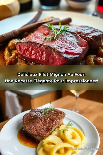 Délicieux Filet Mignon au Four: Une Recette Élégante pour Impressionner!