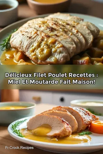 Délicieux Filet Poulet Recettes : Miel et Moutarde Fait Maison!