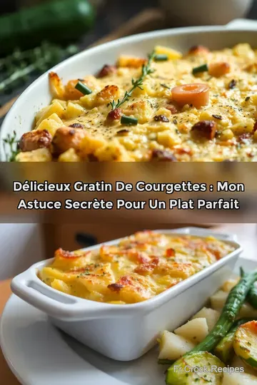 Délicieux Gratin de Courgettes : Mon Astuce Secrète pour un Plat Parfait