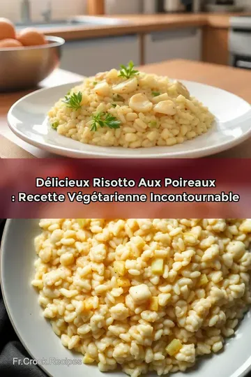 Délicieux Risotto Aux Poireaux : Recette Végétarienne Incontournable