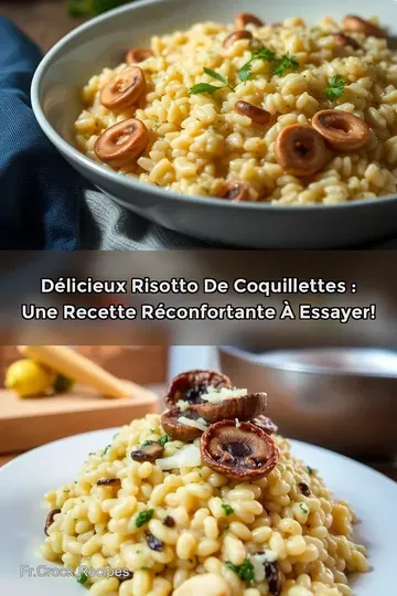 Délicieux Risotto de Coquillettes : Une Recette Réconfortante à Essayer!