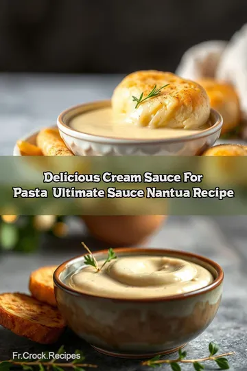 Delicious Cream Sauce for Pasta: Ultimate Sauce Nantua Recipe