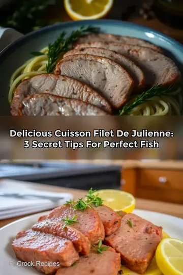 Delicious Cuisson Filet de Julienne: 3 Secret Tips for Perfect Fish