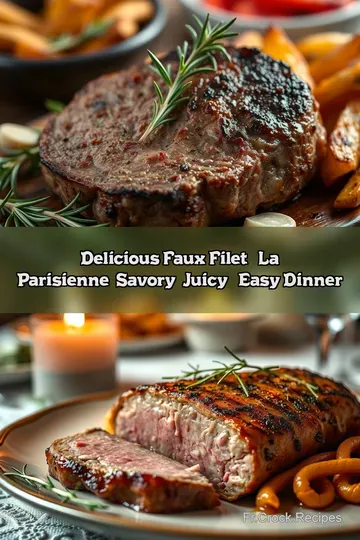 Delicious Faux Filet à la Parisienne: Savory Juicy & Easy Dinner