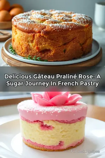 Delicious Gâteau Praliné Rose: A Sugar Journey in French Pastry