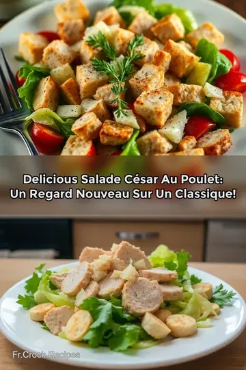 Delicious Salade César au Poulet: Un Regard Nouveau sur un Classique!
