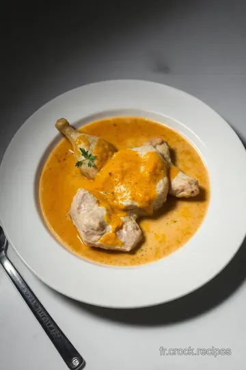 Émincé de Poulet aux Saveurs Créoles presentation