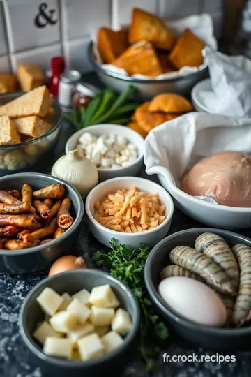 Encornets Farcis à la Provençale ingredients