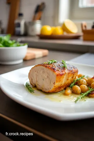 Épaule d' Agneau Rôtie aux Herbes et à l' Ail steps