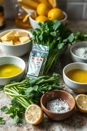 Épinards Frais Sautés à l’Ail et au Citron ingredients