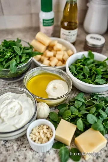 Épinards Sautés à la Crème et Ail ingredients