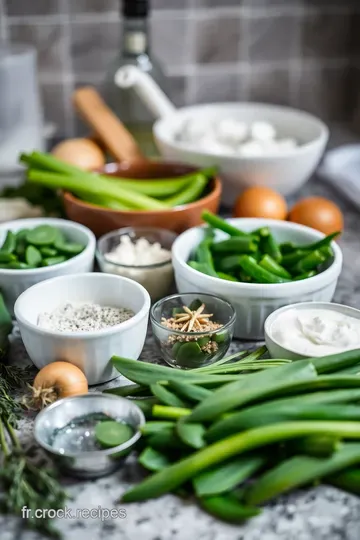 Épinards Sautés à la Crème Fraîche et Ail ingredients