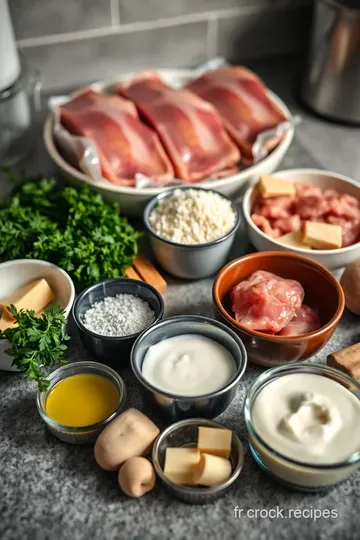 Escalope à la Crème : Délicatesse de Veau en Sauce Crémeuse ingredients