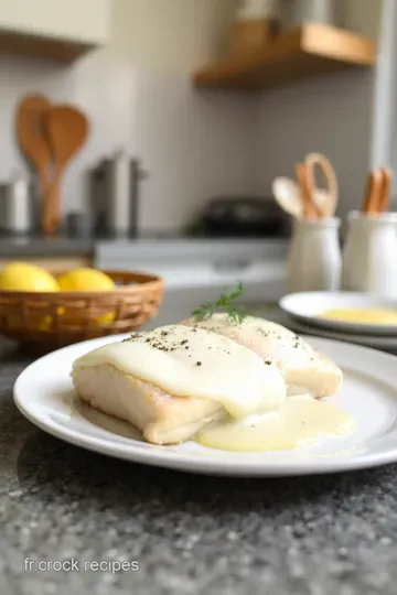 Filet d’Aiglefin à la Crème et Citron steps