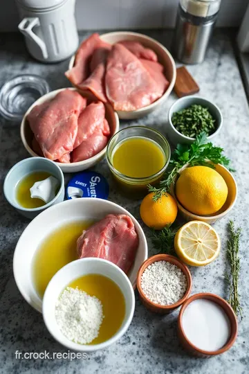Filet de Julienne Sauté aux Herbes de Provence ingredients