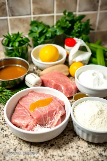 Filet de Merlan Sauté à l' Ail et au Citron ingredients