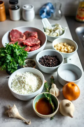 Filet Mignon au Four : La Délicatesse des Saveurs ingredients